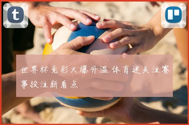 世界杯竞彩火爆升温 体育迷关注赛事投注新看点